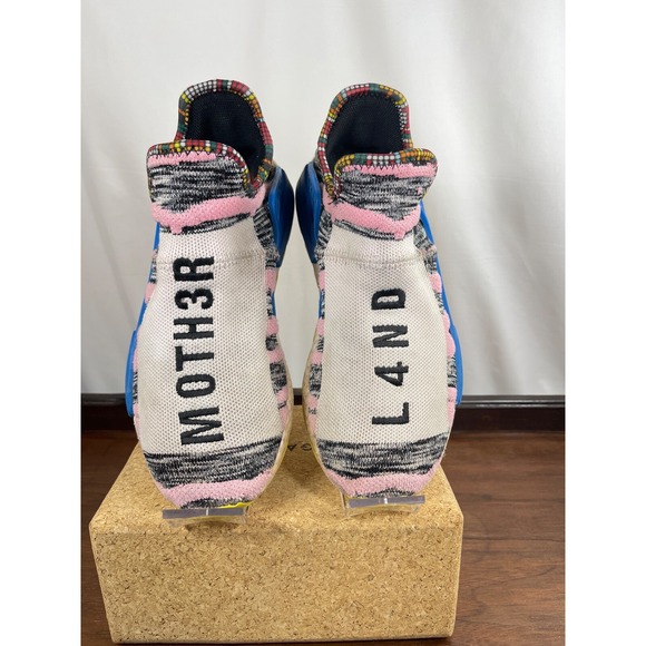 Adidas NMD Pharrell X Human Race Trail Solar Pack Men\'s size 8 Sneakers Shoes